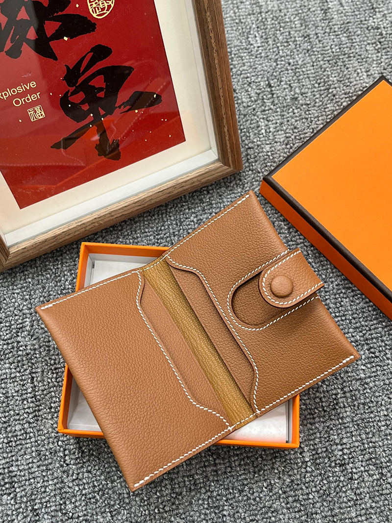エルメス カードホルダーの通販 HERMES カードホルダー R.M.S ゴールド ヴォー・エヴァーカラー H088006CK37 カードケース RMS - 画像 (4)