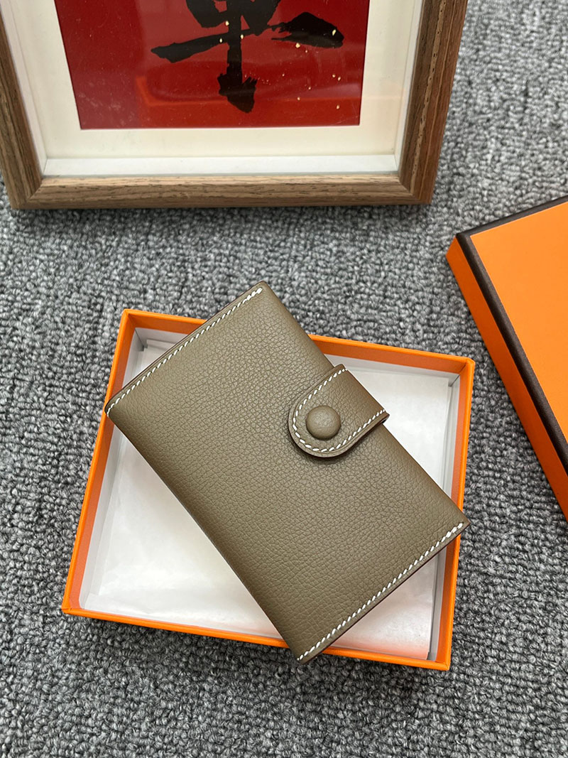 エルメス カードホルダーの通販 HERMES カードホルダー R.M.S エトゥープ ヴォー・エヴァーカラー H088006CK18 エルメス 名刺入れ RMS - 画像 (8)