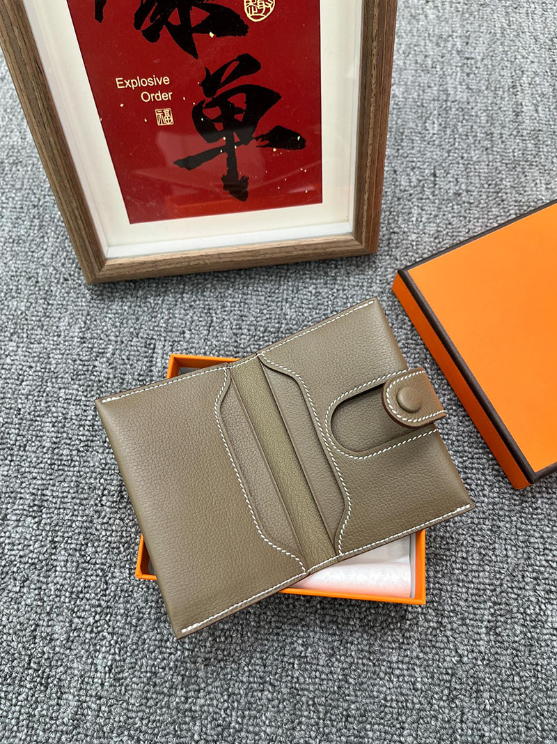 エルメス カードホルダーの通販 HERMES カードホルダー R.M.S エトゥープ ヴォー・エヴァーカラー H088006CK18 エルメス 名刺入れ RMS - 画像 (5)
