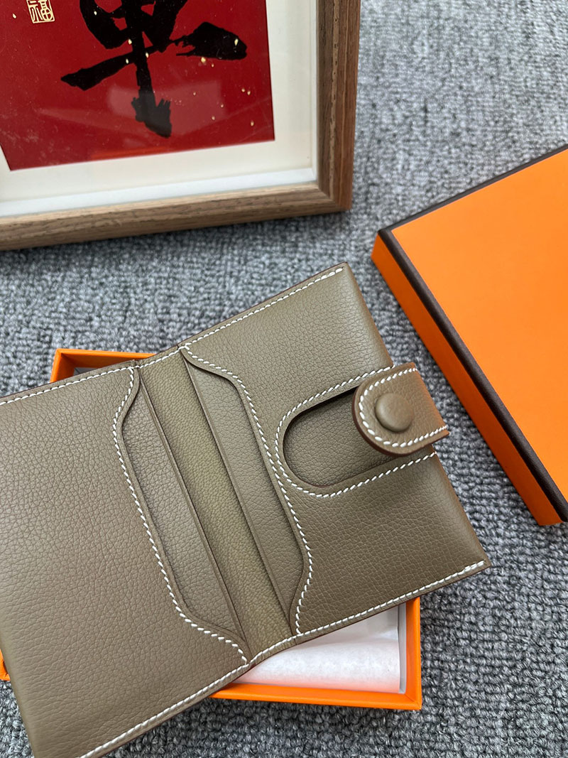 エルメス カードホルダーの通販 HERMES カードホルダー R.M.S エトゥープ ヴォー・エヴァーカラー H088006CK18 エルメス 名刺入れ RMS - 画像 (4)