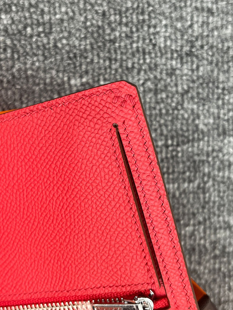 エルメス 財布 コンパクトの通販 HERMES 財布 Hセリエ コンパクト ブーゲンビリア ヴォー・エプソン H084531CKA5 エルメス ミニ財布 レディース - 画像 (6)