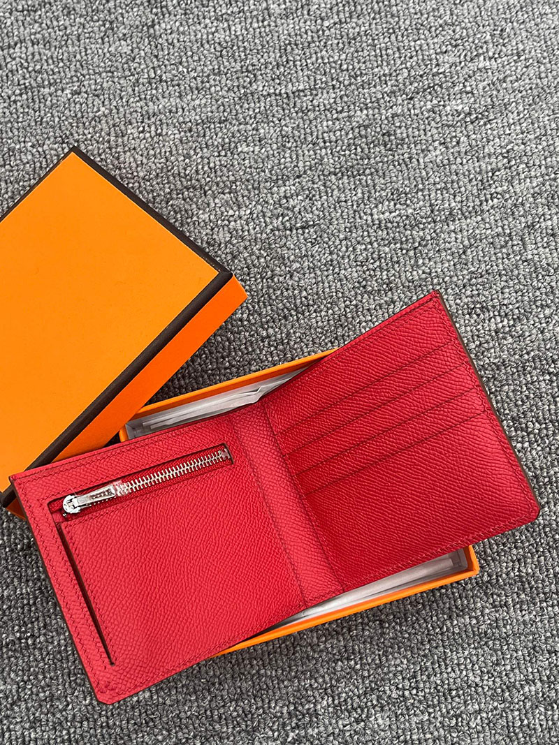 エルメス 財布 コンパクトの通販 HERMES 財布 Hセリエ コンパクト ブーゲンビリア ヴォー・エプソン H084531CKA5 エルメス ミニ財布 レディース - 画像 (4)