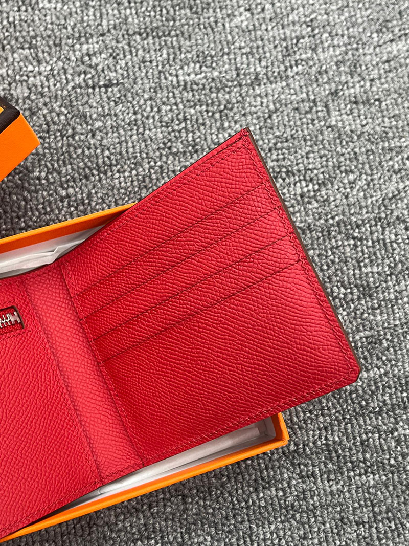 エルメス 財布 コンパクトの通販 HERMES 財布 Hセリエ コンパクト ブーゲンビリア ヴォー・エプソン H084531CKA5 エルメス ミニ財布 レディース - 画像 (3)
