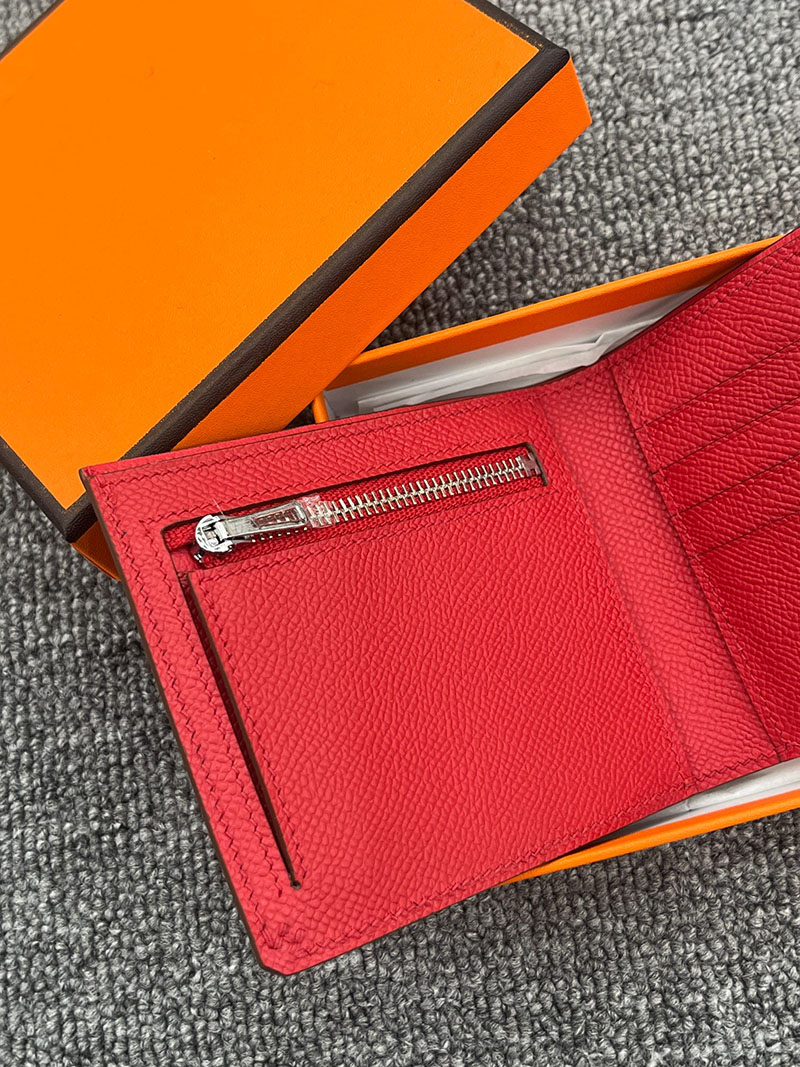 エルメス 財布 コンパクトの通販 HERMES 財布 Hセリエ コンパクト ブーゲンビリア ヴォー・エプソン H084531CKA5 エルメス ミニ財布 レディース - 画像 (2)
