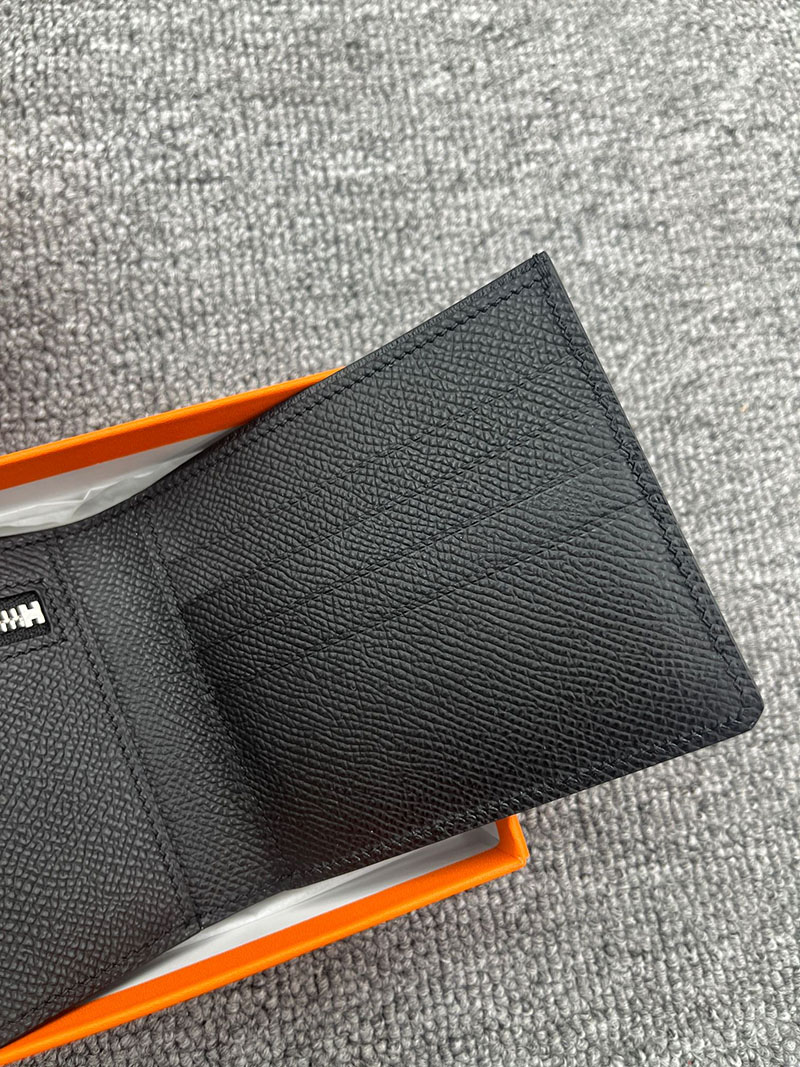 エルメス 財布 コンパクトの通販 HERMES 財布 Hセリエ コンパクト 黒 ヴォー・エプソン H084531CK89 エルメス ミニ財布 メンズ - 画像 (3)
