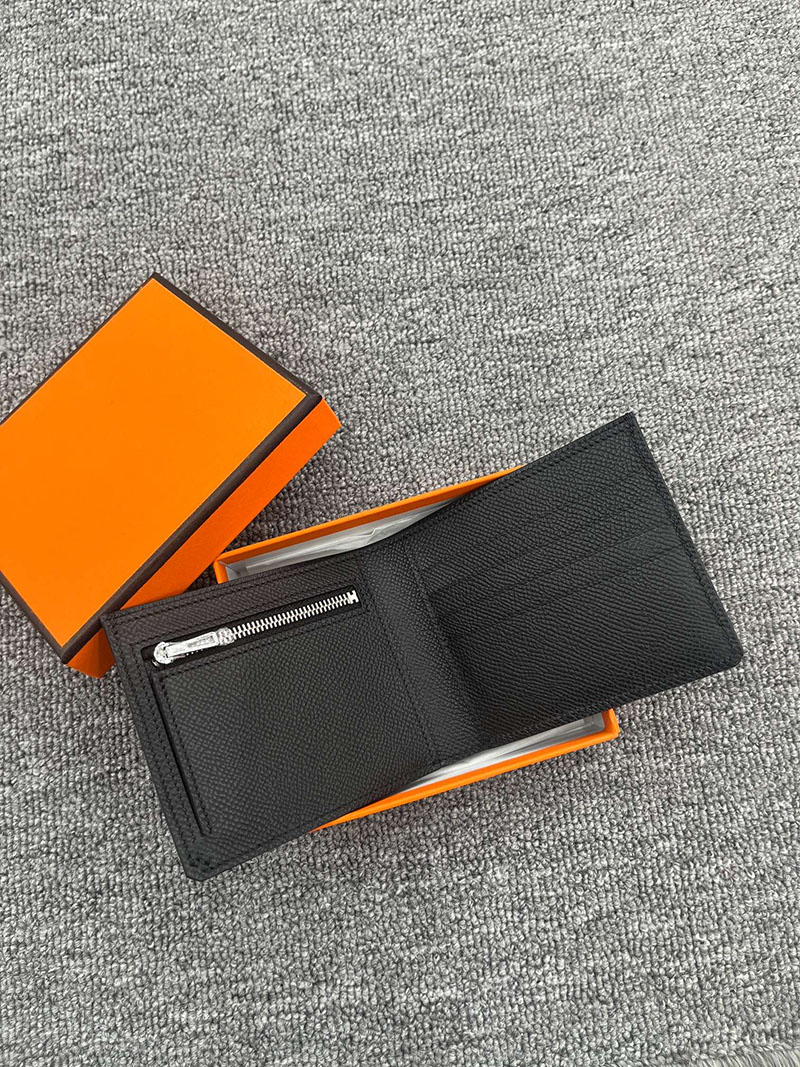 エルメス 財布 コンパクトの通販 HERMES 財布 Hセリエ コンパクト 黒 ヴォー・エプソン H084531CK89 エルメス ミニ財布 メンズ - 画像 (2)