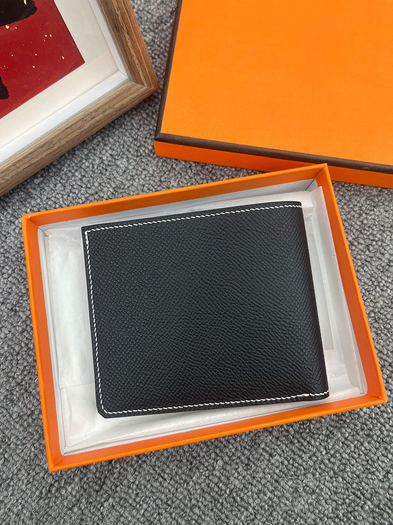 エルメス 財布 コンパクトの通販 HERMES 財布 Hセリエ コンパクト 黒 ヴォー・エプソン 2631667 エルメス ミニ財布 人気 - 画像 (7)