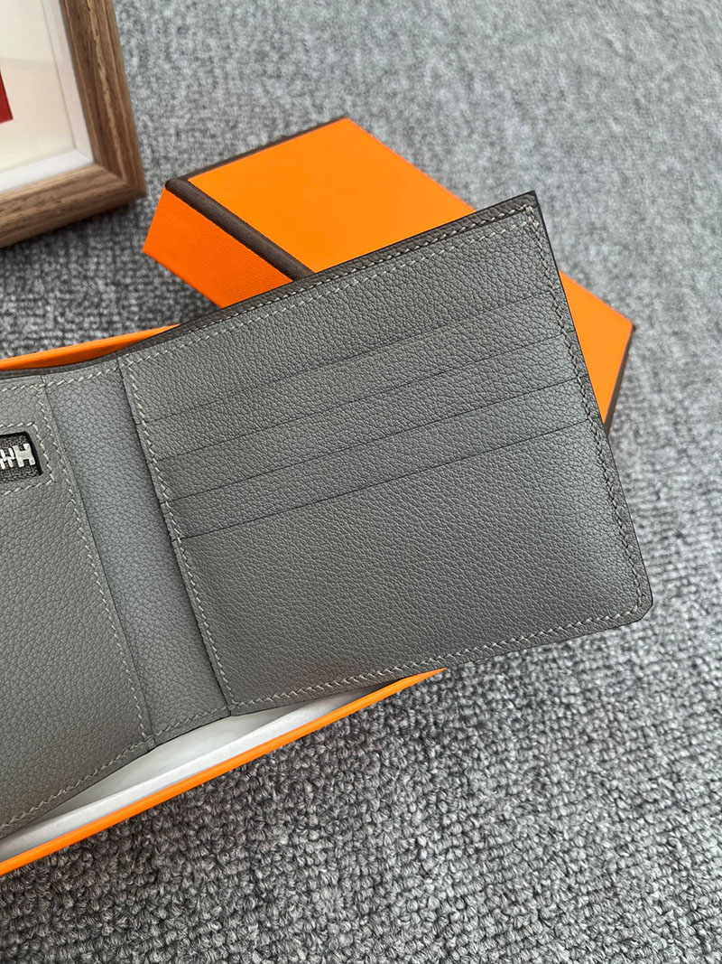 エルメス 財布 コンパクトの通販 HERMES 財布 Hセリエ コンパクト エタン ヴォー・エヴァーカラー H084594CK8F エルメス 財布 コンパクト - 画像 (3)