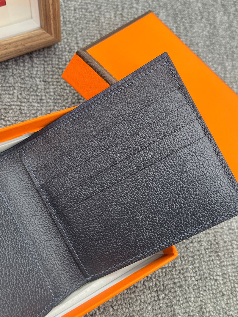 エルメス 財布 コンパクトの通販 HERMES 財布 Hセリエ コンパクト ブルーサフィール ヴォー・エヴァーカラー H084594CK73 エルメス 財布 公式 値段 - 画像 (2)