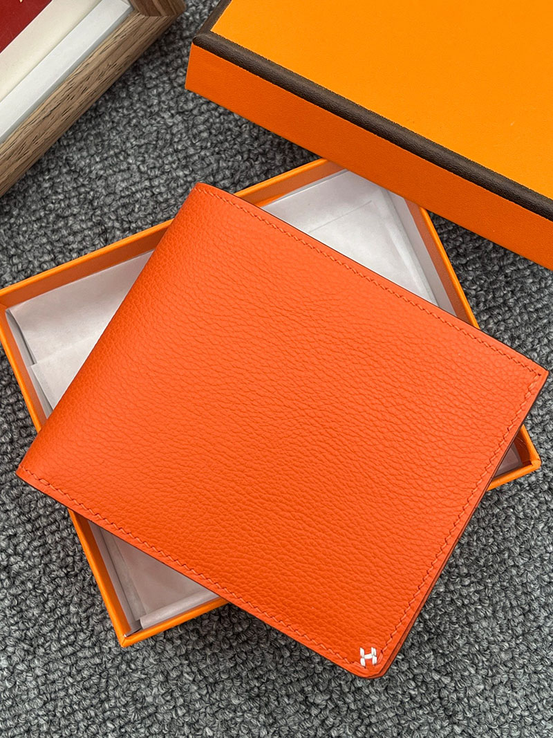 エルメス 財布 コンパクトの通販 HERMES 財布 Hセリエ コンパクト オレンジ ヴォー・エヴァーカラー H084594CK93 エルメス 財布 レディース - 画像 (6)