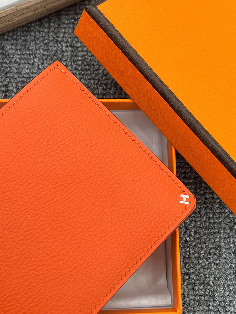 エルメス 財布 コンパクトの通販 HERMES 財布 Hセリエ コンパクト オレンジ ヴォー・エヴァーカラー H084594CK93 エルメス 財布 レディース - 画像 (5)