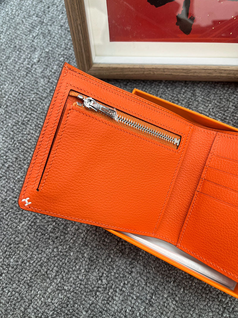 エルメス 財布 コンパクトの通販 HERMES 財布 Hセリエ コンパクト オレンジ ヴォー・エヴァーカラー H084594CK93 エルメス 財布 レディース - 画像 (3)