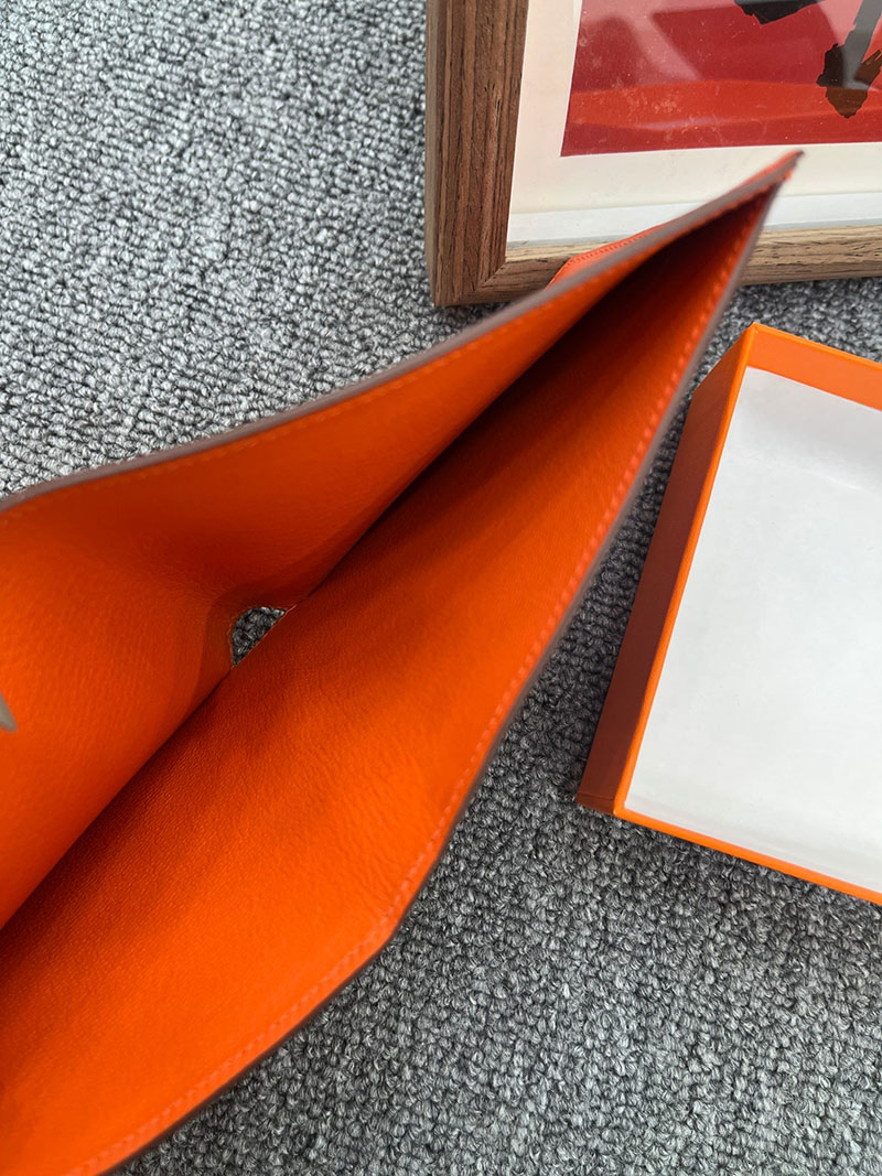 エルメス 財布 コンパクトの通販 HERMES 財布 Hセリエ コンパクト オレンジ ヴォー・エヴァーカラー H084594CK93 エルメス 財布 レディース - 画像 (2)