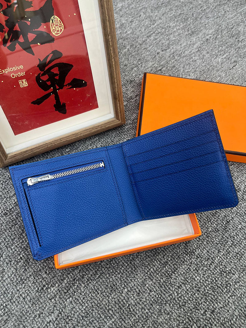 エルメス通販 HERMES 財布 Hセリエ コンパクト ヴェルソ 黒 ブルーイドラ ヴォー・エヴァーカラー 2631675 エルメス 財布 公式 - 画像 (5)