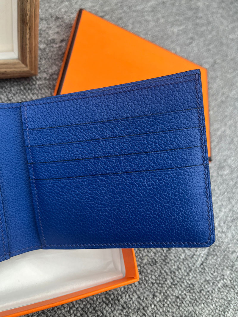 エルメス通販 HERMES 財布 Hセリエ コンパクト ヴェルソ 黒 ブルーイドラ ヴォー・エヴァーカラー 2631675 エルメス 財布 公式 - 画像 (4)