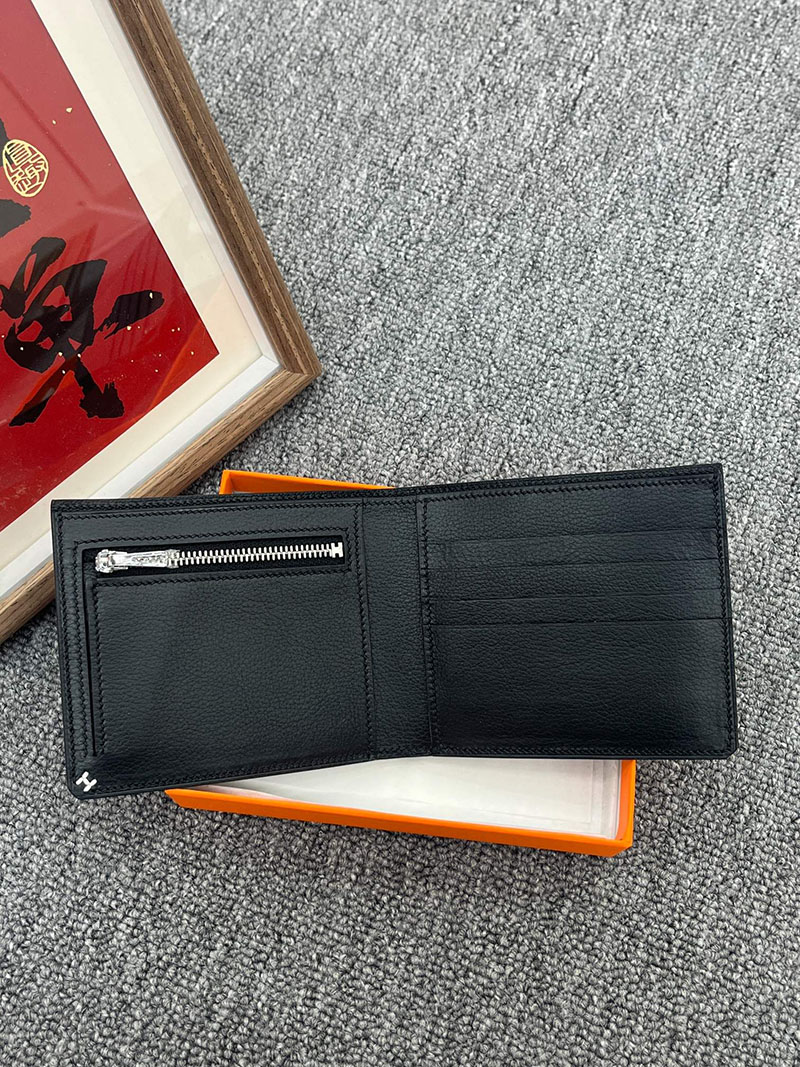 エルメス 財布 コンパクトの通販 HERMES 財布 Hセリエ コンパクト 黒 ヴォー・エヴァーカラー H084594CK89 Hセリエ コンパクト 定価 - 画像 (5)