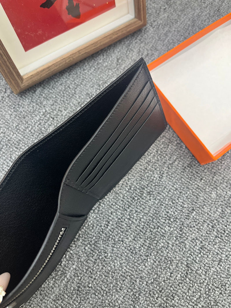 エルメス 財布 コンパクトの通販 HERMES 財布 Hセリエ コンパクト 黒 ヴォー・エヴァーカラー H084594CK89 Hセリエ コンパクト 定価 - 画像 (2)