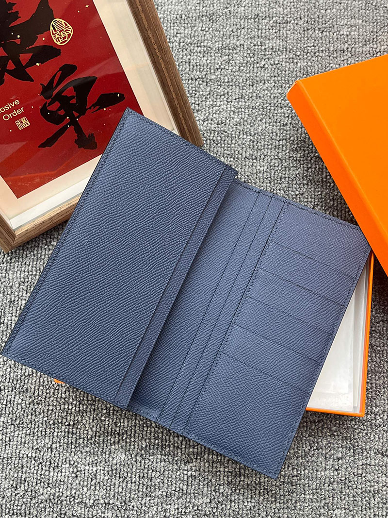 エルメス 財布 MC2の通販 HERMES 財布 ロング MC2・フレミング ブルーサフィール ヴォー・エプソン H044095CA73 エルメス MC2 フレミング 定価 - 画像 (4)