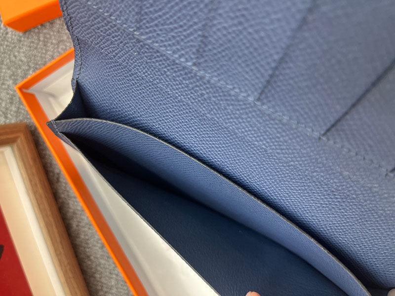 エルメス 財布 MC2の通販 HERMES 財布 ロング MC2・フレミング ブルーサフィール ヴォー・エプソン H044095CA73 エルメス MC2 フレミング 定価 - 画像 (3)