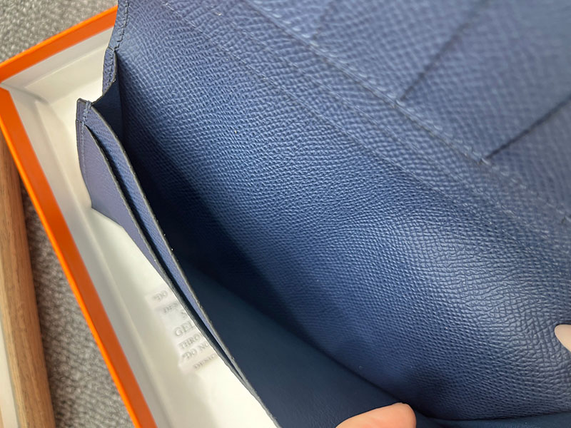 エルメス 財布 MC2の通販 HERMES 財布 ロング MC2・フレミング ブルーサフィール ヴォー・エプソン H044095CA73 エルメス MC2 フレミング 定価 - 画像 (2)