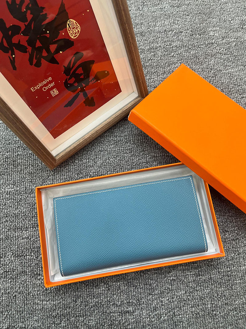 エルメス 財布 MC2の通販 HERMES 財布 ロング MC2・フレミング ブルージーン ヴォー・エプソン H044095CA75 エルメス 長財布 メンズ - 画像 (7)