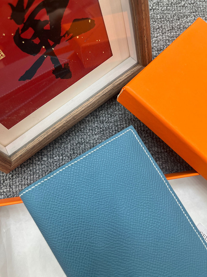 エルメス 財布 MC2の通販 HERMES 財布 ロング MC2・フレミング ブルージーン ヴォー・エプソン H044095CA75 エルメス 長財布 メンズ - 画像 (5)