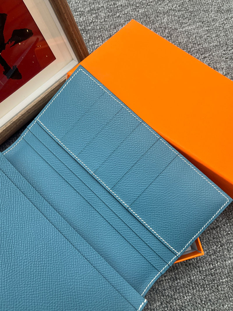 エルメス 財布 MC2の通販 HERMES 財布 ロング MC2・フレミング ブルージーン ヴォー・エプソン H044095CA75 エルメス 長財布 メンズ - 画像 (3)