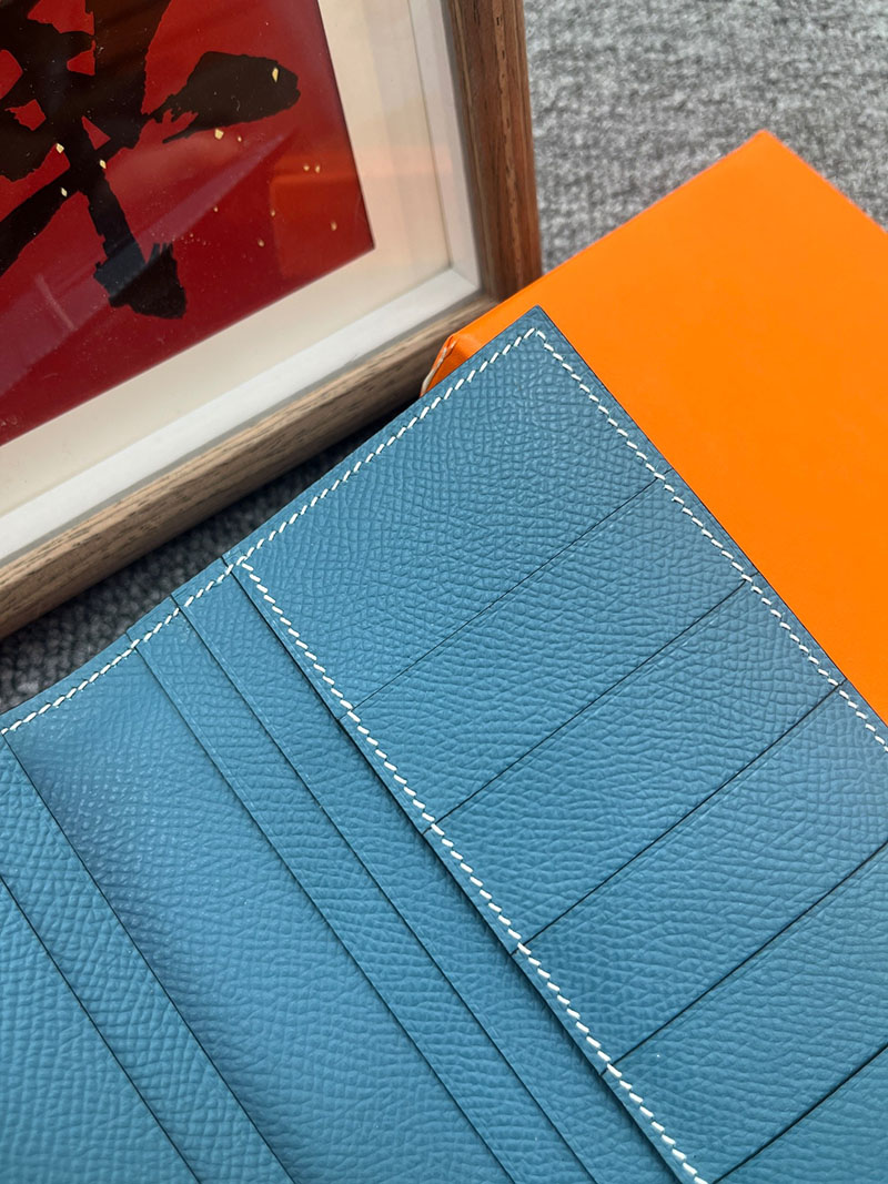 エルメス 財布 MC2の通販 HERMES 財布 ロング MC2・フレミング ブルージーン ヴォー・エプソン H044095CA75 エルメス 長財布 メンズ - 画像 (2)