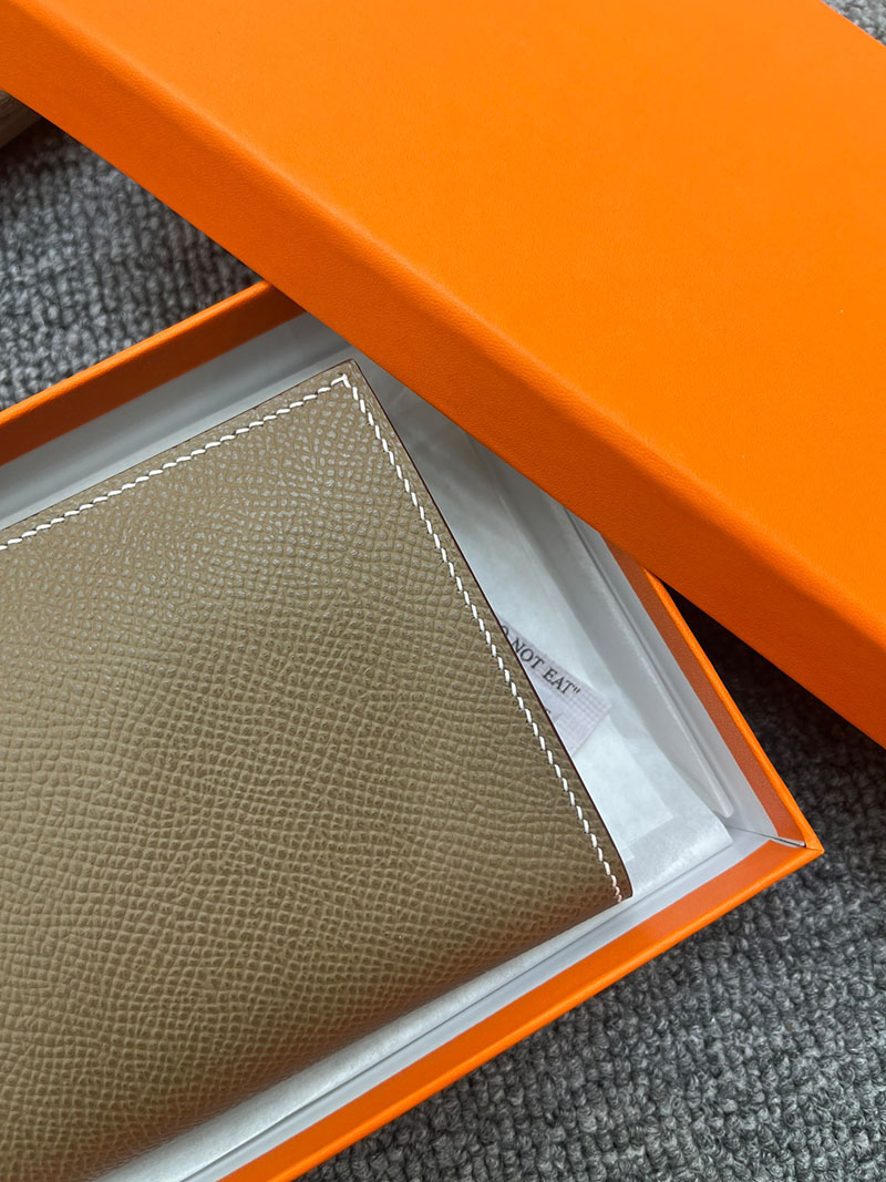 エルメス 財布 MC2の通販 HERMES 財布 ロング MC2・フレミング エトゥープ ヴォー・エプソン H044095CA18 エルメス 長財布 公式 - 画像 (8)