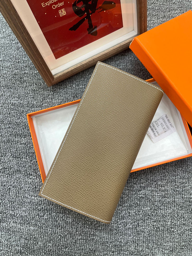 エルメス 財布 MC2の通販 HERMES 財布 ロング MC2・フレミング エトゥープ ヴォー・エプソン H044095CA18 エルメス 長財布 公式 - 画像 (7)