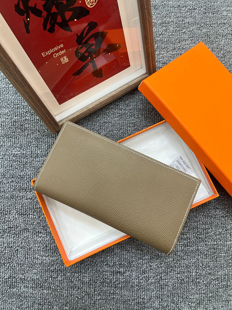 エルメス 財布 MC2の通販 HERMES 財布 ロング MC2・フレミング エトゥープ ヴォー・エプソン H044095CA18 エルメス 長財布 公式 - 画像 (6)