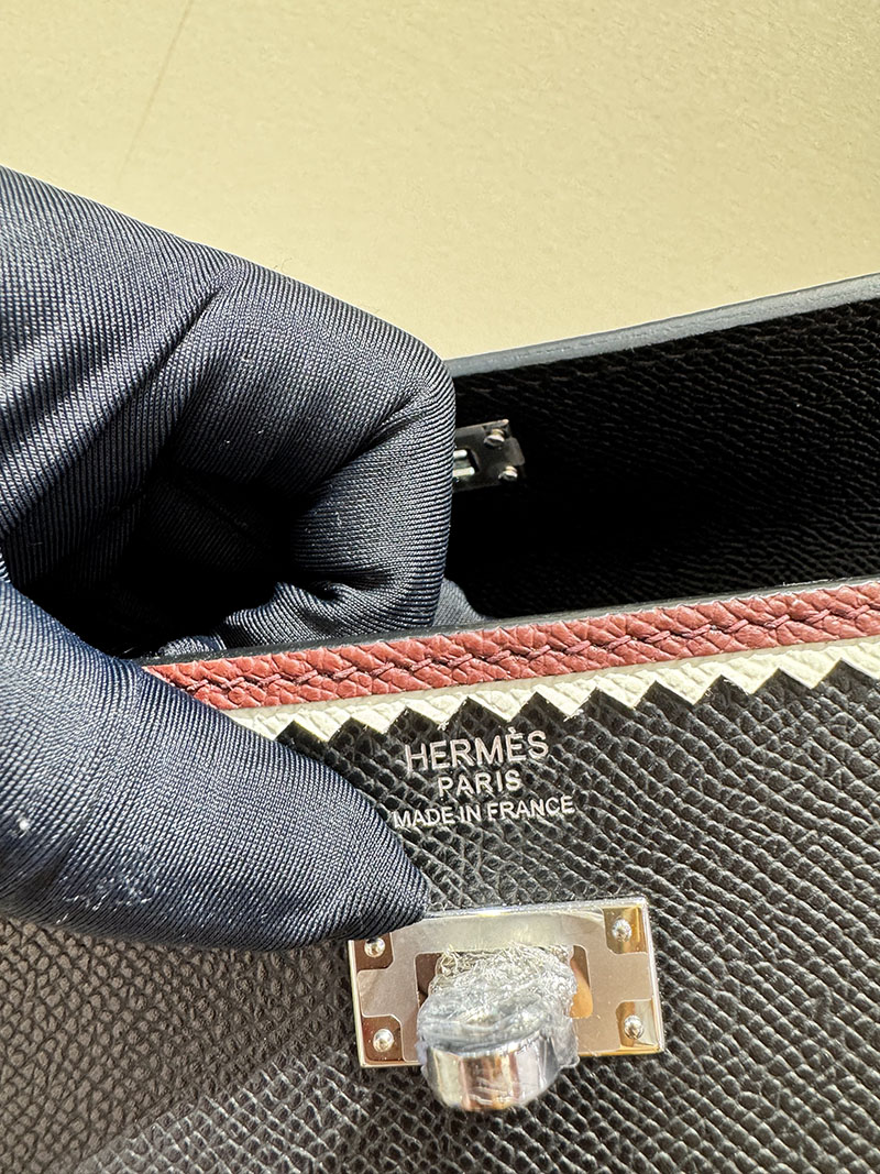 エルメス 財布 ケリーの通販 HERMES 財布 ケリー・ポケット ロング 黒 ヴォー・マダム H084940CK89 ケリーポケット ロング - 画像 (3)