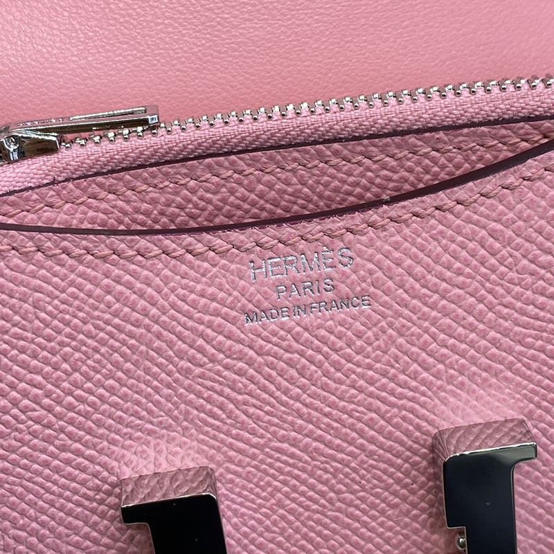 エルメス通販 HERMES 財布 コンスタンス スリム ローズコンフェッティ ヴォー・エプソン シルバー金具 H082060CK1Q コンスタンス スリム 定価 - 画像 (5)