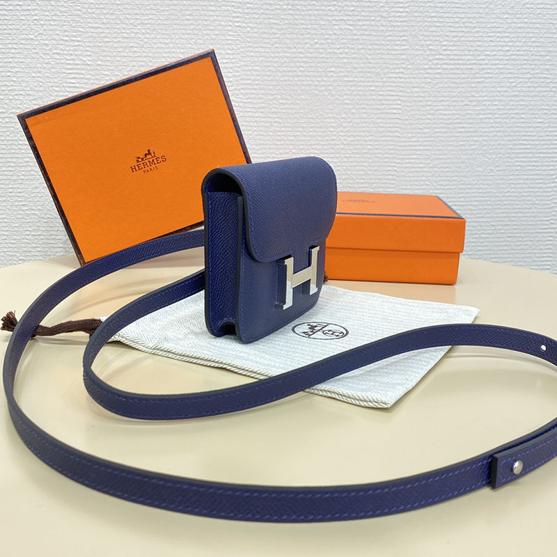 エルメス通販 HERMES 財布 コンスタンス スリム ブルーサフィール ヴォー・エプソン シルバー金具 H082060CK73 エルメス コンスタンス 偽物 - 画像 (10)