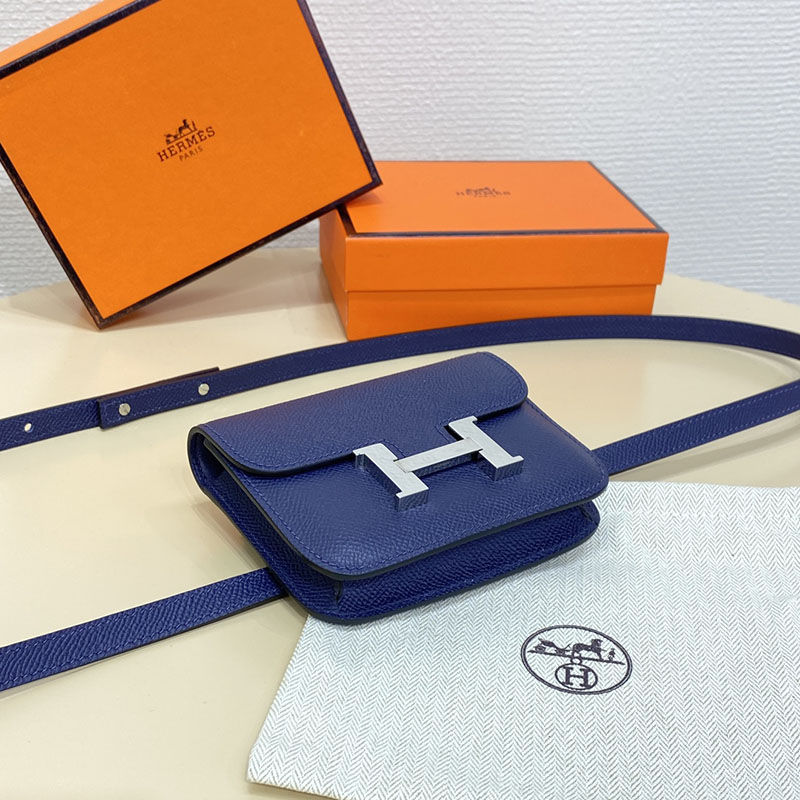 エルメス通販 HERMES 財布 コンスタンス スリム ブルーサフィール ヴォー・エプソン シルバー金具 H082060CK73 エルメス コンスタンス 偽物 - 画像 (8)