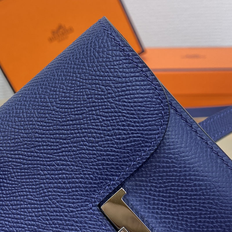 エルメス通販 HERMES 財布 コンスタンス スリム ブルーサフィール ヴォー・エプソン シルバー金具 H082060CK73 エルメス コンスタンス 偽物 - 画像 (6)