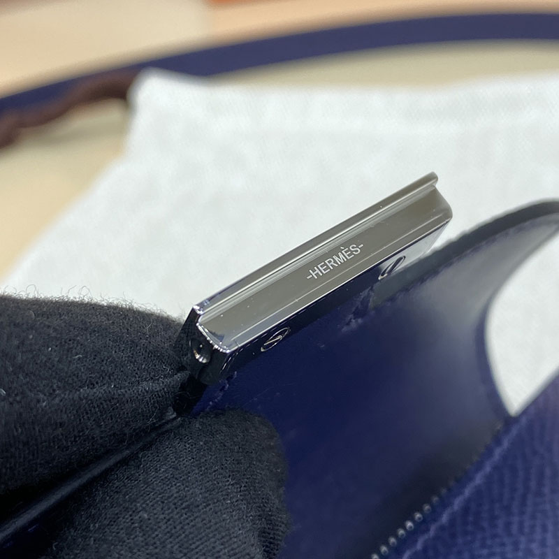 エルメス通販 HERMES 財布 コンスタンス スリム ブルーサフィール ヴォー・エプソン シルバー金具 H082060CK73 エルメス コンスタンス 偽物 - 画像 (5)