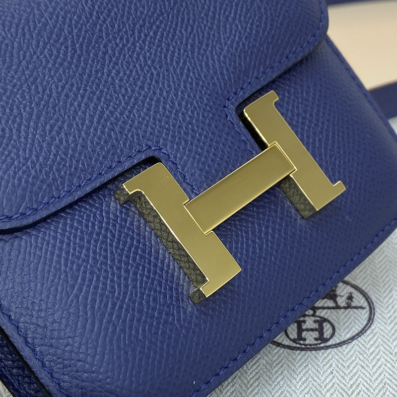 エルメス通販 HERMES 財布 コンスタンス スリム ブルーサフィール ヴォー・エプソン ゴールド金具 H082060CC73 エルメス 財布 偽物 - 画像 (7)
