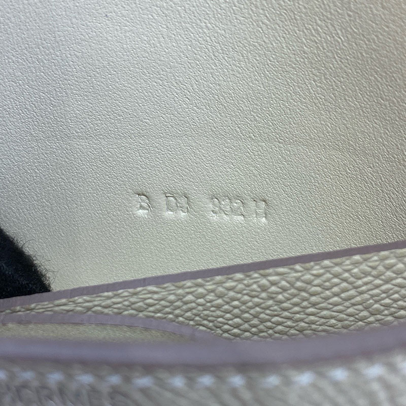 エルメス通販 HERMES 財布 コンスタンス スリム クレ ヴォー・エプソン シルバー金具 H082060CK10 エルメス財布スーパーコピー - 画像 (2)