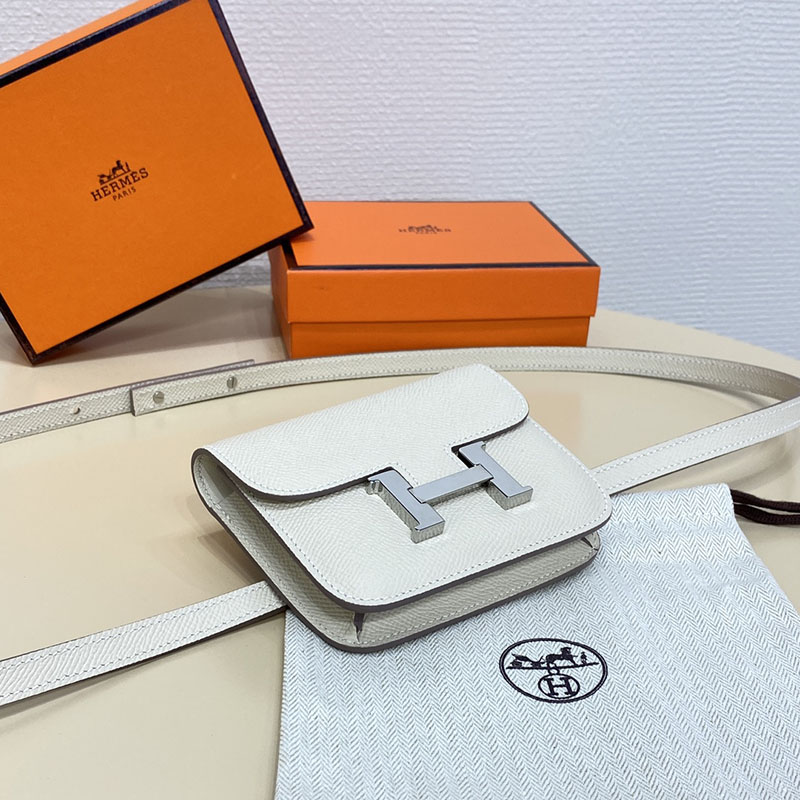 エルメス通販 HERMES 財布 コンスタンス スリム クレ ヴォー・エプソン シルバー金具 H082060CK10 エルメス財布スーパーコピー - 画像 (8)