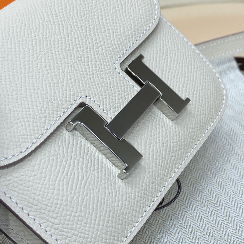 エルメス通販 HERMES 財布 コンスタンス スリム クレ ヴォー・エプソン シルバー金具 H082060CK10 エルメス財布スーパーコピー - 画像 (7)