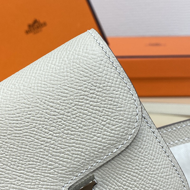 エルメス通販 HERMES 財布 コンスタンス スリム クレ ヴォー・エプソン シルバー金具 H082060CK10 エルメス財布スーパーコピー - 画像 (6)