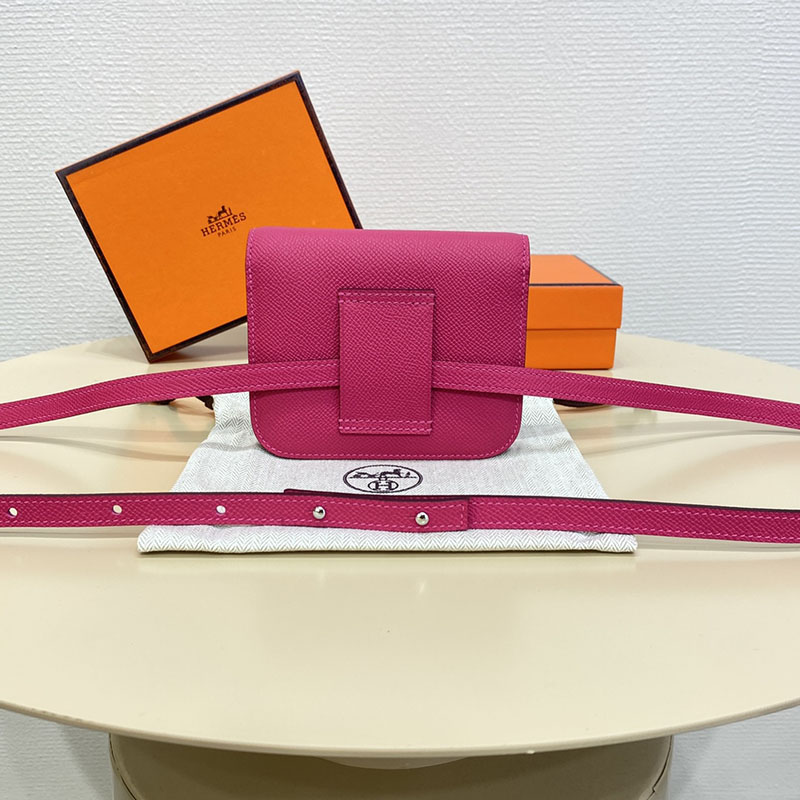 エルメス通販 HERMES 財布 コンスタンス スリム ローズティリアン ヴォー・エプソン シルバー金具 H082060CKE5 エルメス コンスタンス 種類 - 画像 (9)
