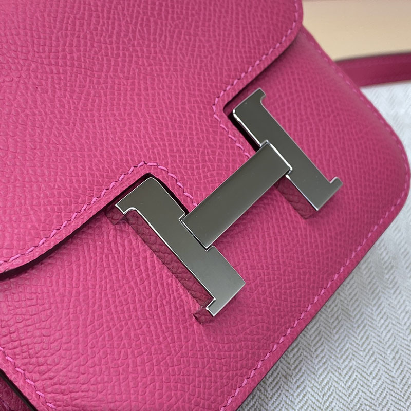 エルメス通販 HERMES 財布 コンスタンス スリム ローズティリアン ヴォー・エプソン シルバー金具 H082060CKE5 エルメス コンスタンス 種類 - 画像 (7)