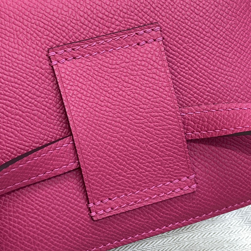 エルメス通販 HERMES 財布 コンスタンス スリム ローズティリアン ヴォー・エプソン シルバー金具 H082060CKE5 エルメス コンスタンス 種類 - 画像 (5)
