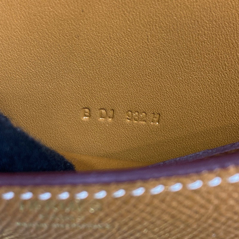 エルメス通販 HERMES 財布 コンスタンス スリム ゴールド ヴォー・エプソン ゴールド金具 H082060CC37 エルメス 財布 定価 - 画像 (2)