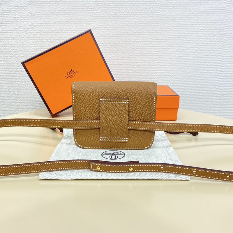 エルメス通販 HERMES 財布 コンスタンス スリム ゴールド ヴォー・エプソン ゴールド金具 H082060CC37 エルメス 財布 定価 - 画像 (9)