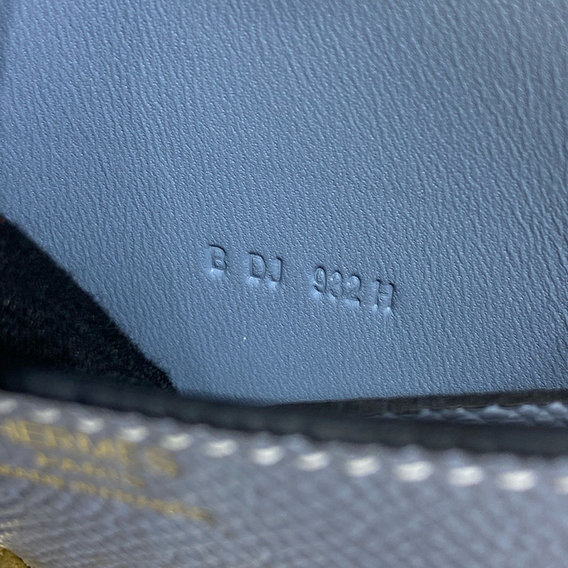 エルメス通販 HERMES 財布 コンスタンス スリム ブルーラン ヴォー・エプソン ゴールド金具 H082060CCJ7 エルメス バッグ 人気 - 画像 (2)