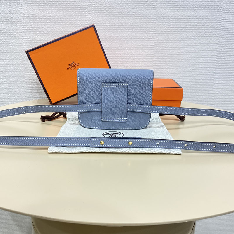 エルメス通販 HERMES 財布 コンスタンス スリム ブルーラン ヴォー・エプソン ゴールド金具 H082060CCJ7 エルメス バッグ 人気 - 画像 (9)