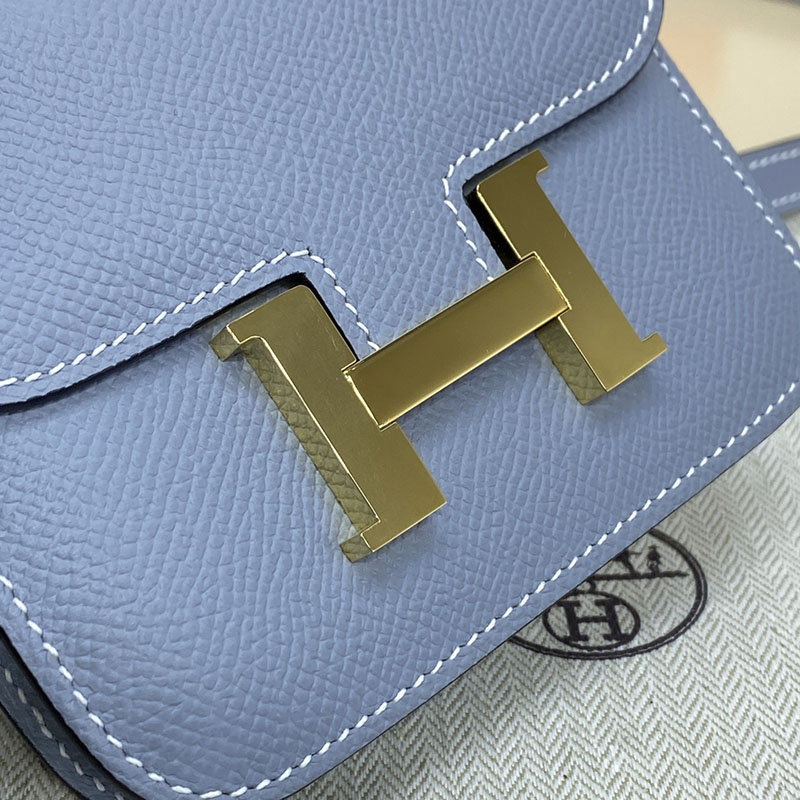 エルメス通販 HERMES 財布 コンスタンス スリム ブルーラン ヴォー・エプソン ゴールド金具 H082060CCJ7 エルメス バッグ 人気 - 画像 (7)